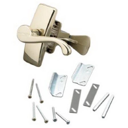 WRIGHT PRODUCTS Wright Products VGL025-555 Solid Brass Georgian Storm & Screen Door Lever Latch 817536